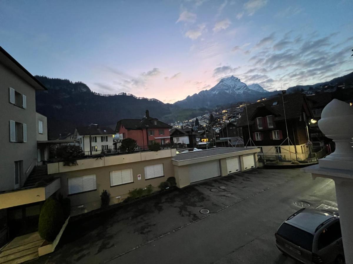 Modernes Apartment Am Fuss Des Pilatus - Skigebiet Hergiswil Екстер'єр фото