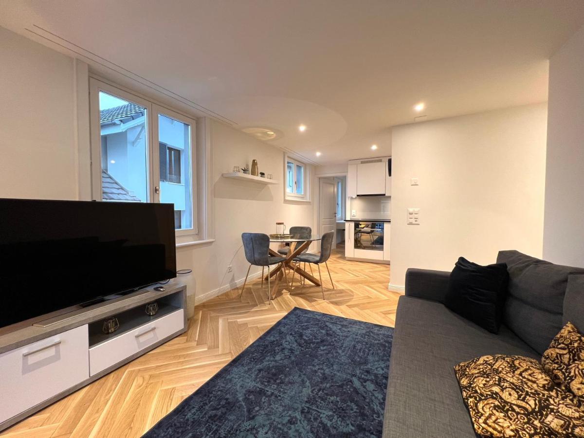 Modernes Apartment Am Fuss Des Pilatus - Skigebiet Hergiswil Екстер'єр фото